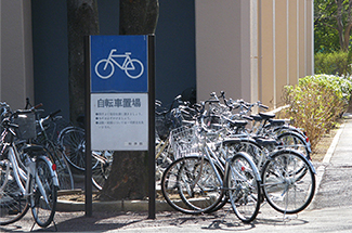 自転車でご来場の方は、こちらの駐輪場をご利用下さい。